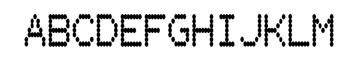 HydrogenType Font UPPERCASE