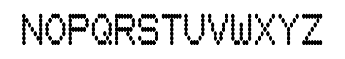 HydrogenType Font UPPERCASE