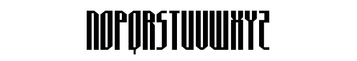 Hydronaut Condensed Font LOWERCASE