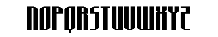 Hydronaut Expanded Font LOWERCASE
