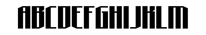 Hydronaut Extra-Expanded Font LOWERCASE