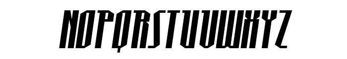 Hydronaut Semi-Italic Font UPPERCASE