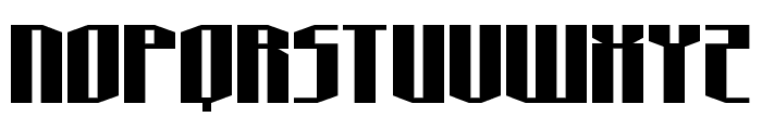 Hydronaut Wide Font LOWERCASE
