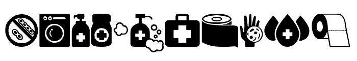 Hygiene Icons Font OTHER CHARS