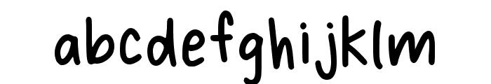Hynings Handwriting V2 Regular Font LOWERCASE
