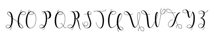 Hypatia Font UPPERCASE