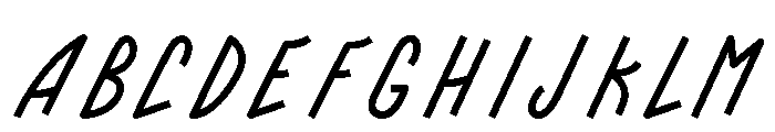 Hyper Inn Font UPPERCASE