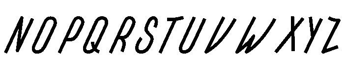 Hyper Inn Font UPPERCASE