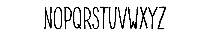 HyperYooWesh Font LOWERCASE
