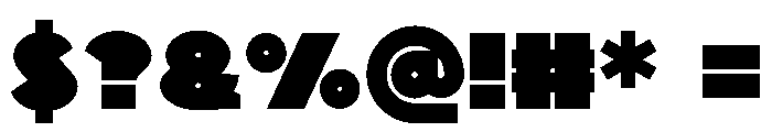 Hyperbonnard Font OTHER CHARS