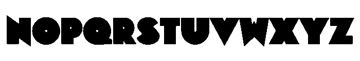 Hyperbonnard Font LOWERCASE
