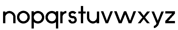 Hypereality Regular Font LOWERCASE