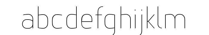 Hyperjump-Hairline Font LOWERCASE