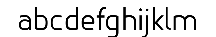 Hyperjump Regular Font LOWERCASE