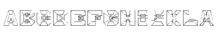 Hypertext 4D FONT