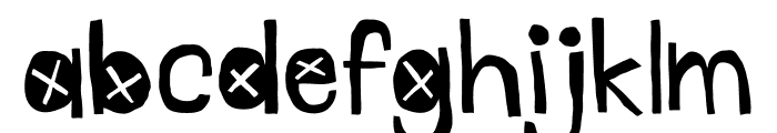 Hypoxia Font LOWERCASE