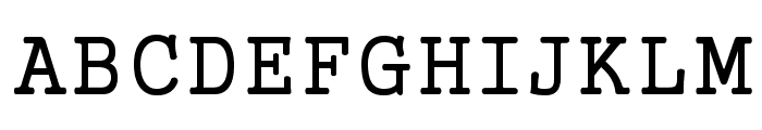 HYGungSoStd-Bold Font UPPERCASE