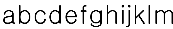 HYRGoThicStd-Medium Font LOWERCASE