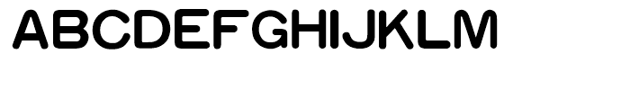 HY Cu Yuan Simplified Chinese J Font UPPERCASE