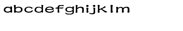 HY Da Li Shu Simplified Chinese J Font LOWERCASE