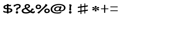 HY Da Li Shu Traditional Chinese B5 Font OTHER CHARS