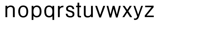 HY Gothic Bold Font LOWERCASE
