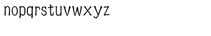 HY Kai Ti Simplified Chinese J Font LOWERCASE