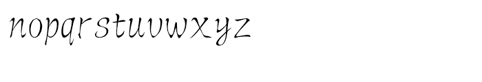 HY Shouin Shu Traditional Chinese F Font LOWERCASE