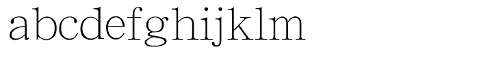 HY Zi Dian Song Simplified Chinese BJ Font LOWERCASE