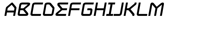 Hydrogen Bold Italic Font UPPERCASE