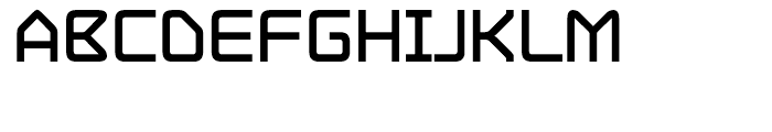 Hydrogen Bold Font UPPERCASE