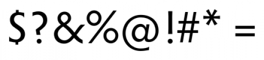 Hypatia Sans Pro Regular Font OTHER CHARS