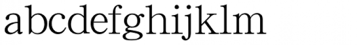 HYShu Song Er Font LOWERCASE