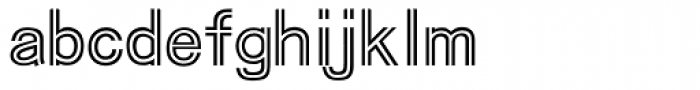 HYShuang Xian J Font LOWERCASE