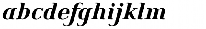 Hybi10 Metal Bold Italic Font LOWERCASE