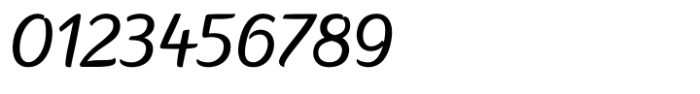 Hybi12 Arome Italic Font OTHER CHARS