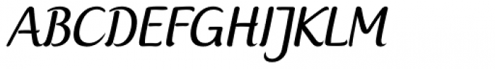 Hybi5 Italic Font UPPERCASE