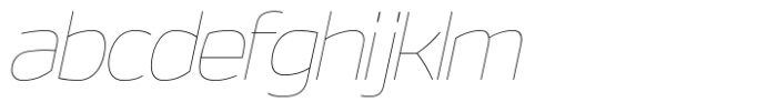 Hybrea Thin Italic FONT