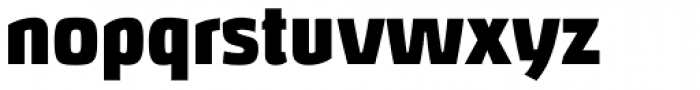 Hybrea UltraBlack Font LOWERCASE