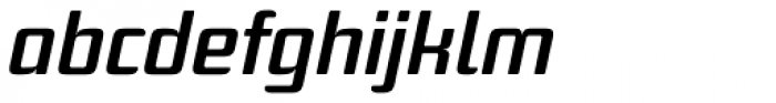 Hydrargyrum C Medium Oblique Font LOWERCASE