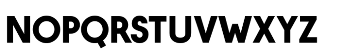 Hygge Sans Black Font UPPERCASE