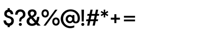 Hygge Sans Bold Demo Font OTHER CHARS