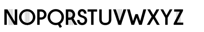 Hygge Sans Bold Demo Font UPPERCASE