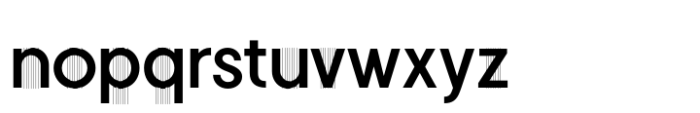 Hygge Sans Bold Demo Font LOWERCASE