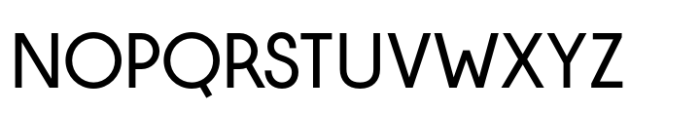 Hygge Sans Demi Bold Font UPPERCASE