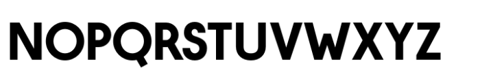 Hygge Sans Extra Bold Font UPPERCASE