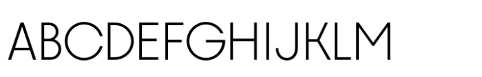 Hygge Sans Light Font UPPERCASE