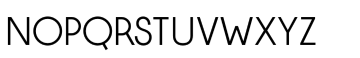Hygge Sans Regular Font UPPERCASE