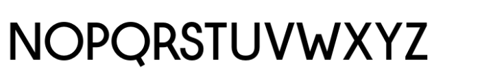 Hygge Sans Semi Bold Font UPPERCASE
