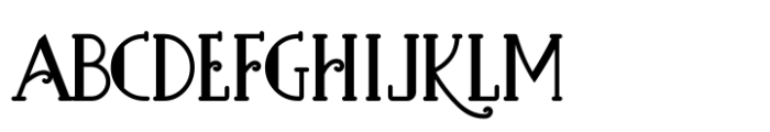 Hylata Regular Font UPPERCASE